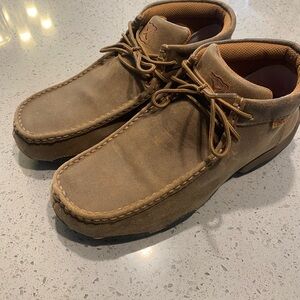 Twisted X Tan Chukka Boots with Suede Finish